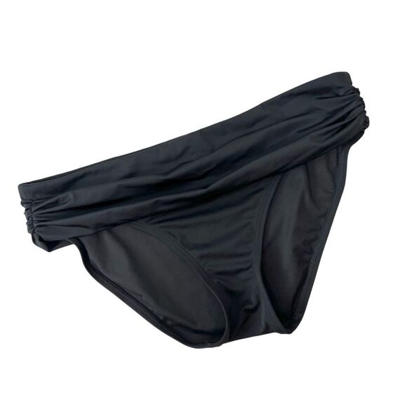 Victoria’s Secret Size L Black The Heavenly Bikini Bottom - Picture 1 of 4